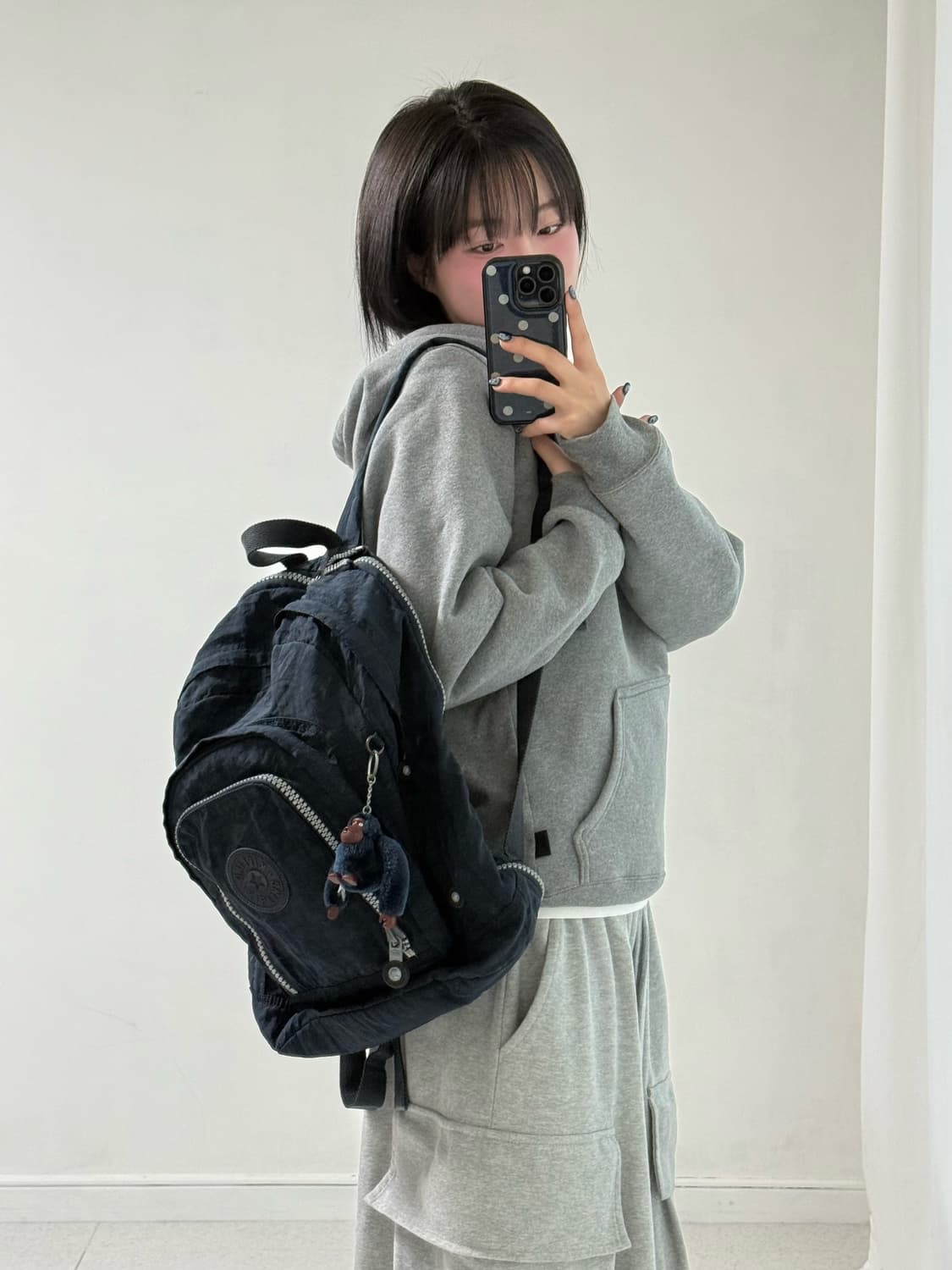 키플링 네이비 백팩 상품이미지3