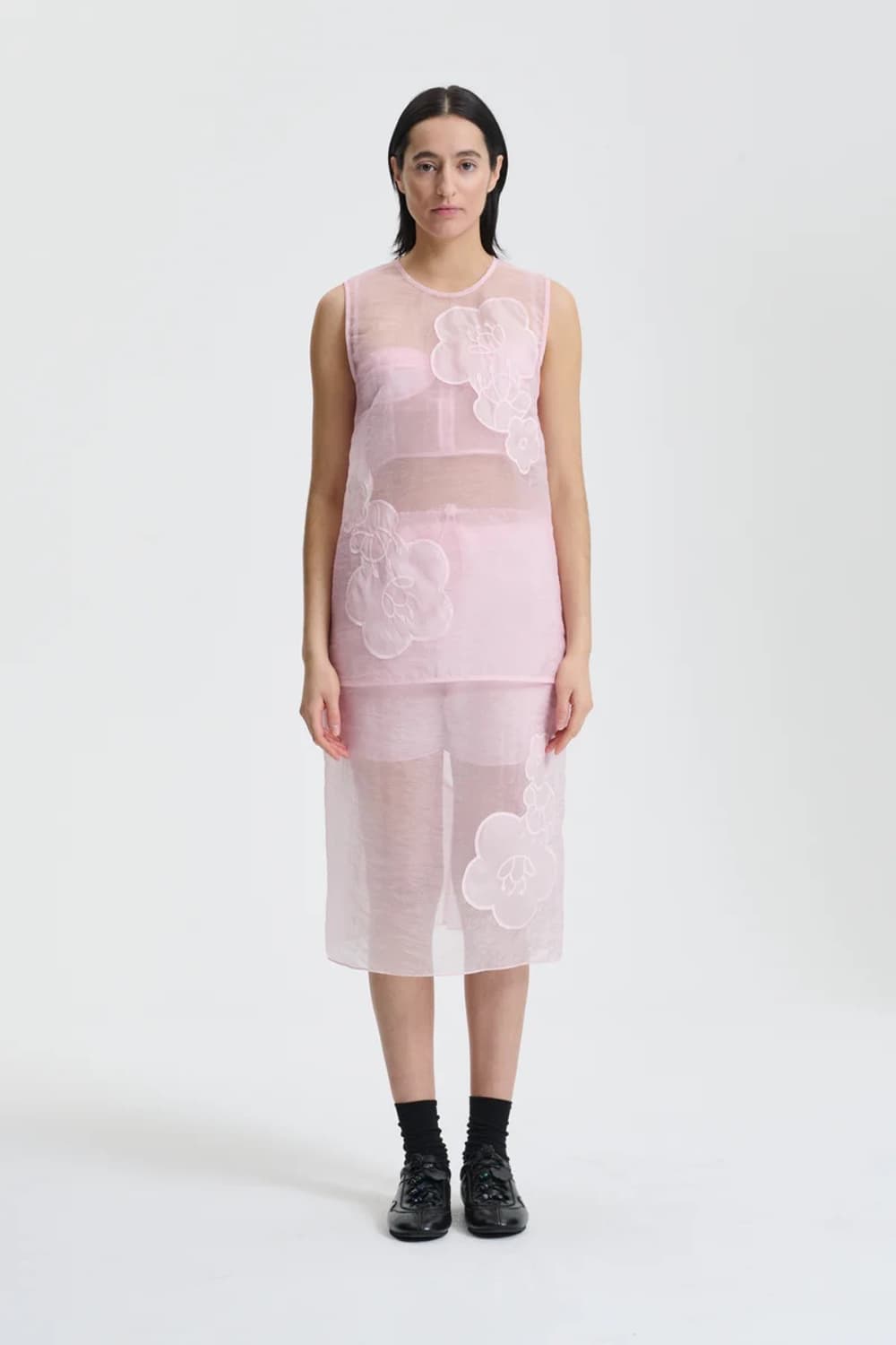 [8,10]세실리에 반센 25fw ALBA 슬리브리스 탑/핑크 상품이미지3