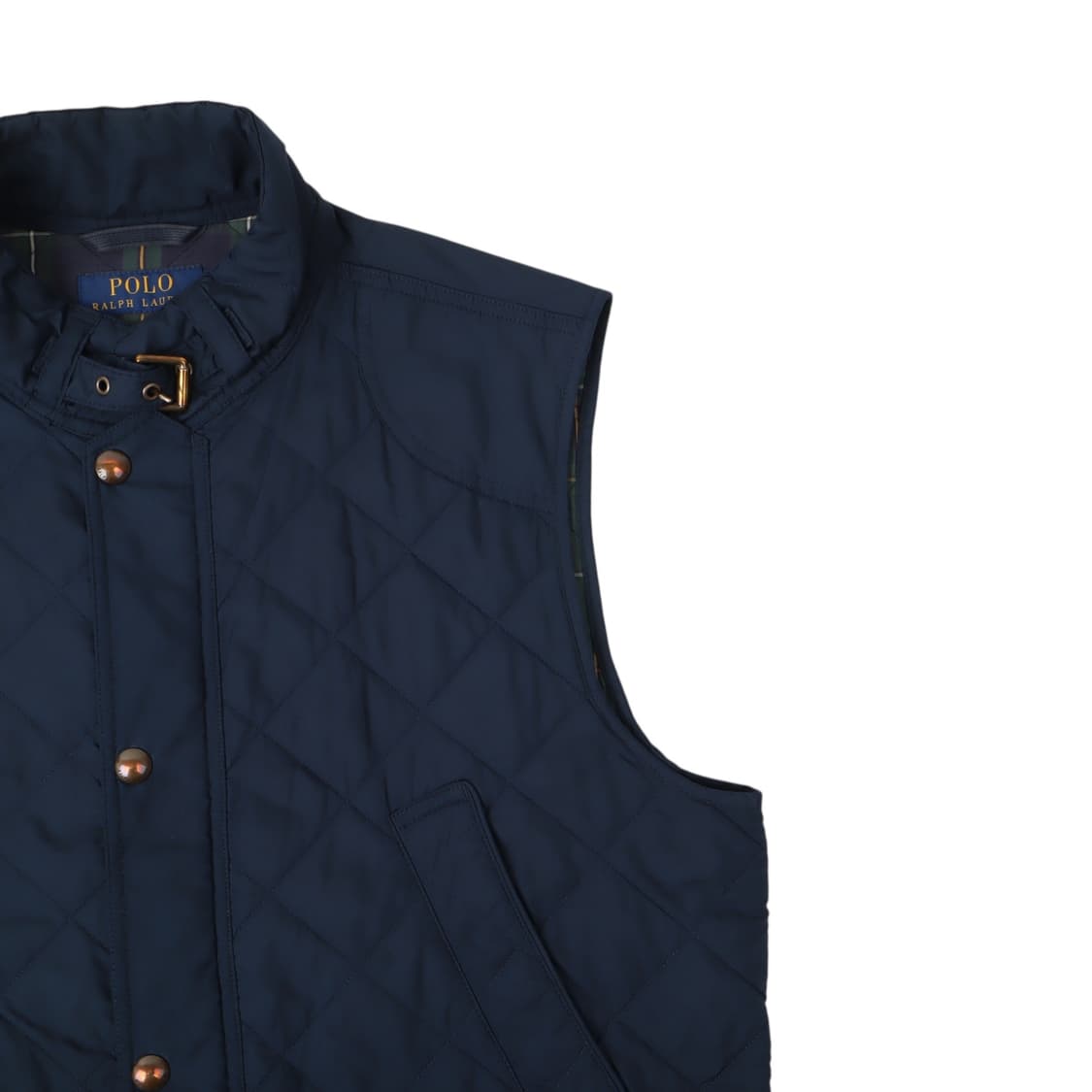 폴로 랄프로렌 네이비 코듀로이 퀄팅 베스트 상품이미지3