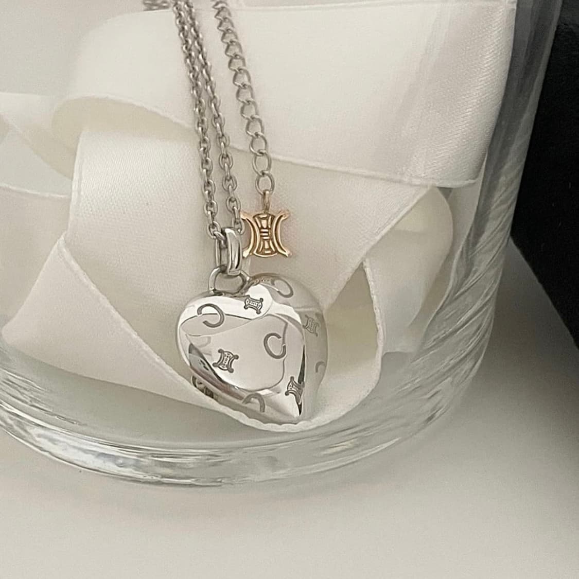 셀린느 하트 목걸이 상품이미지1
