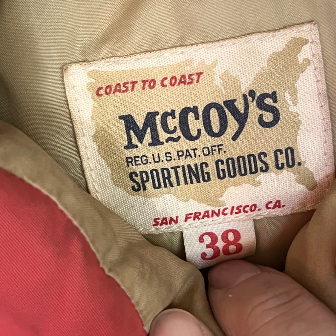 리얼맥코이 웨스턴 다운 베스트 상품이미지4