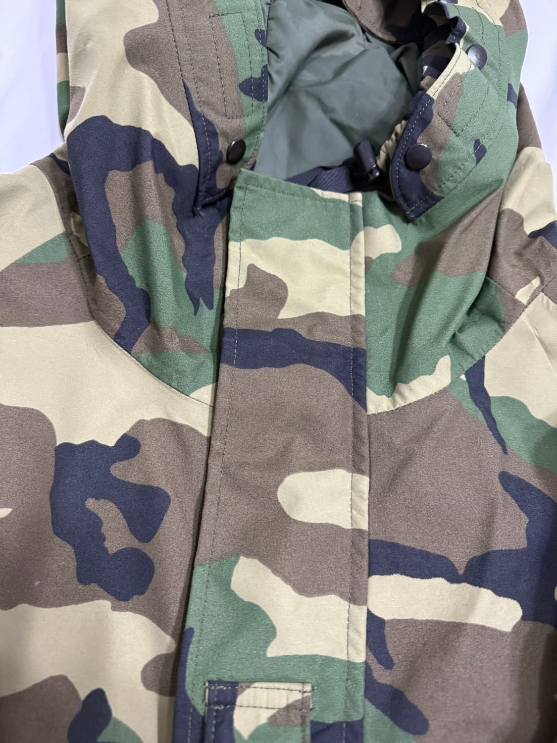 미군 ECWCS 1세대 고어텍스 파카 LARGE-LONG / 군납 정품  상품이미지2