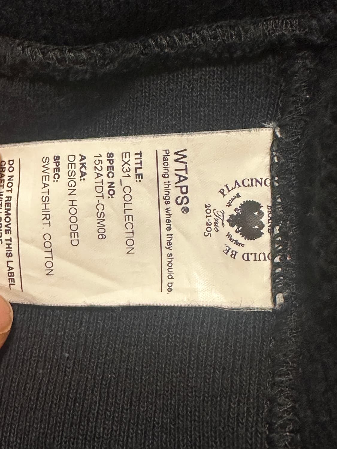 더블탭스 wtaps 후드 상품이미지6