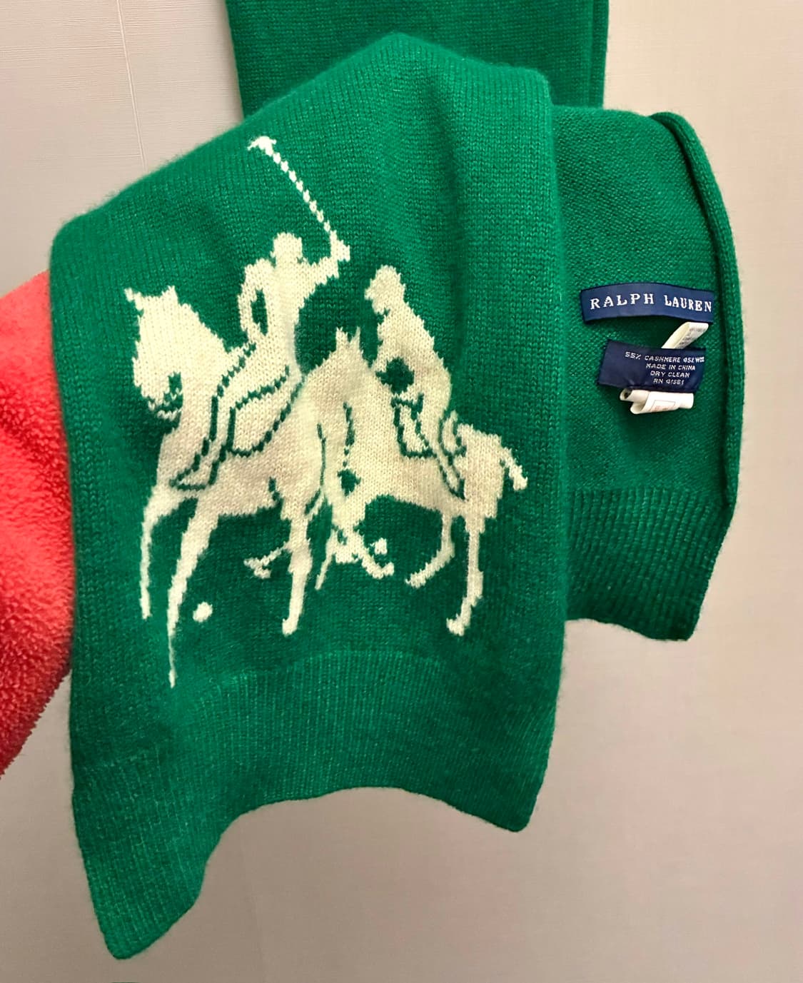 POLO 폴로랄프로렌 캐시미어 램스울 빅포니 머플러(폴로목도리) 상품이미지8