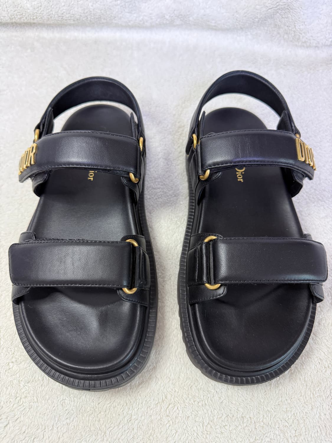 Dioract 디올액트 블랙램스킨샌들 36(230) 상품이미지2