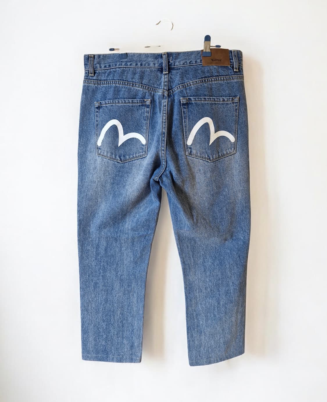 EVISU 에비수 청바지 백포켓 데님 크롭진 34 상품이미지1