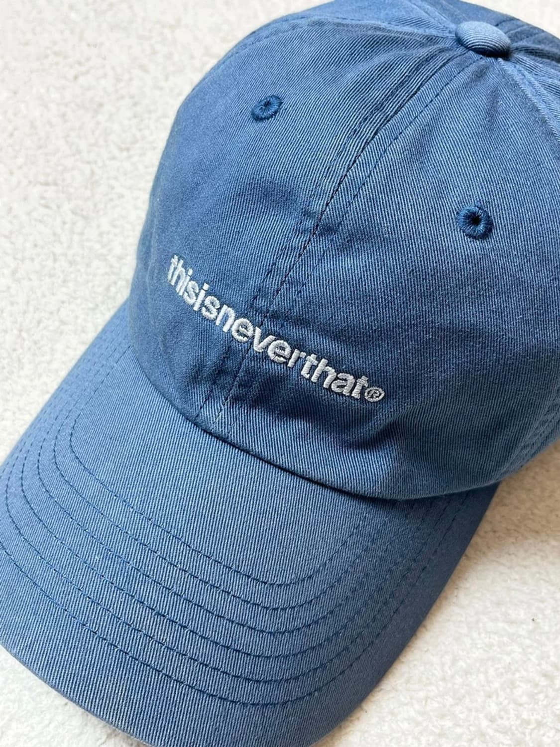 디스이즈네버댓 자수 로고 볼캡 A1848 상품이미지3