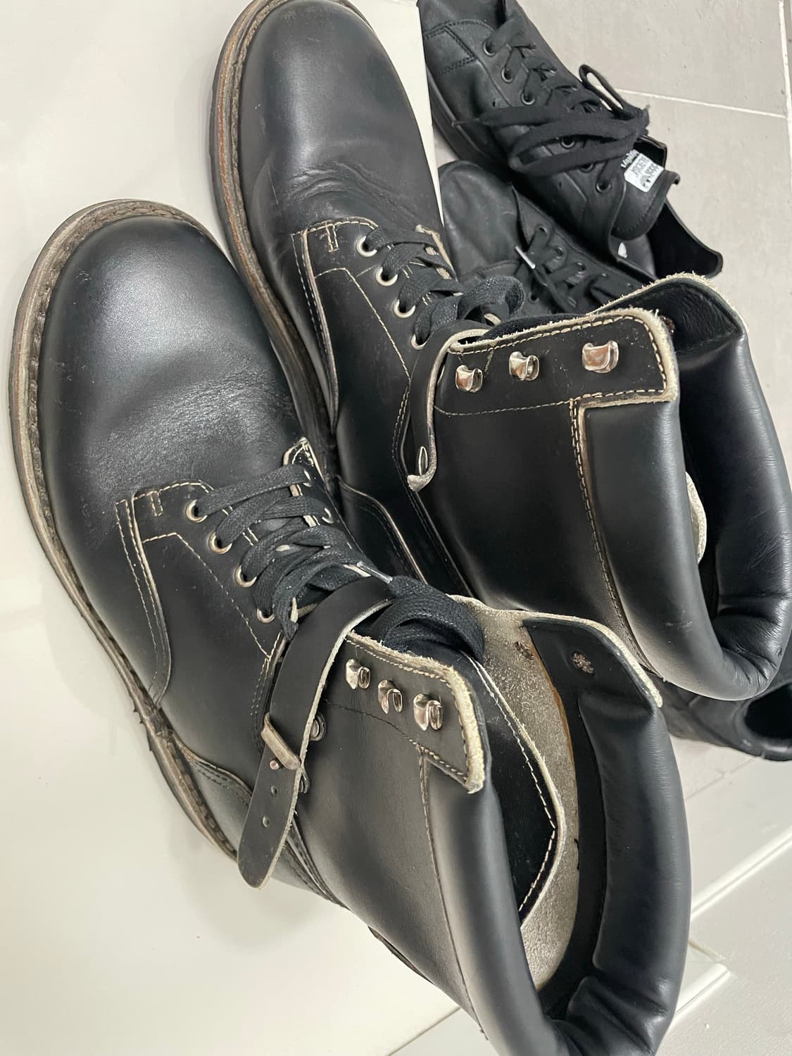 (44)마틴 마르지엘라 빈티지 컴뱃부츠 상품이미지3