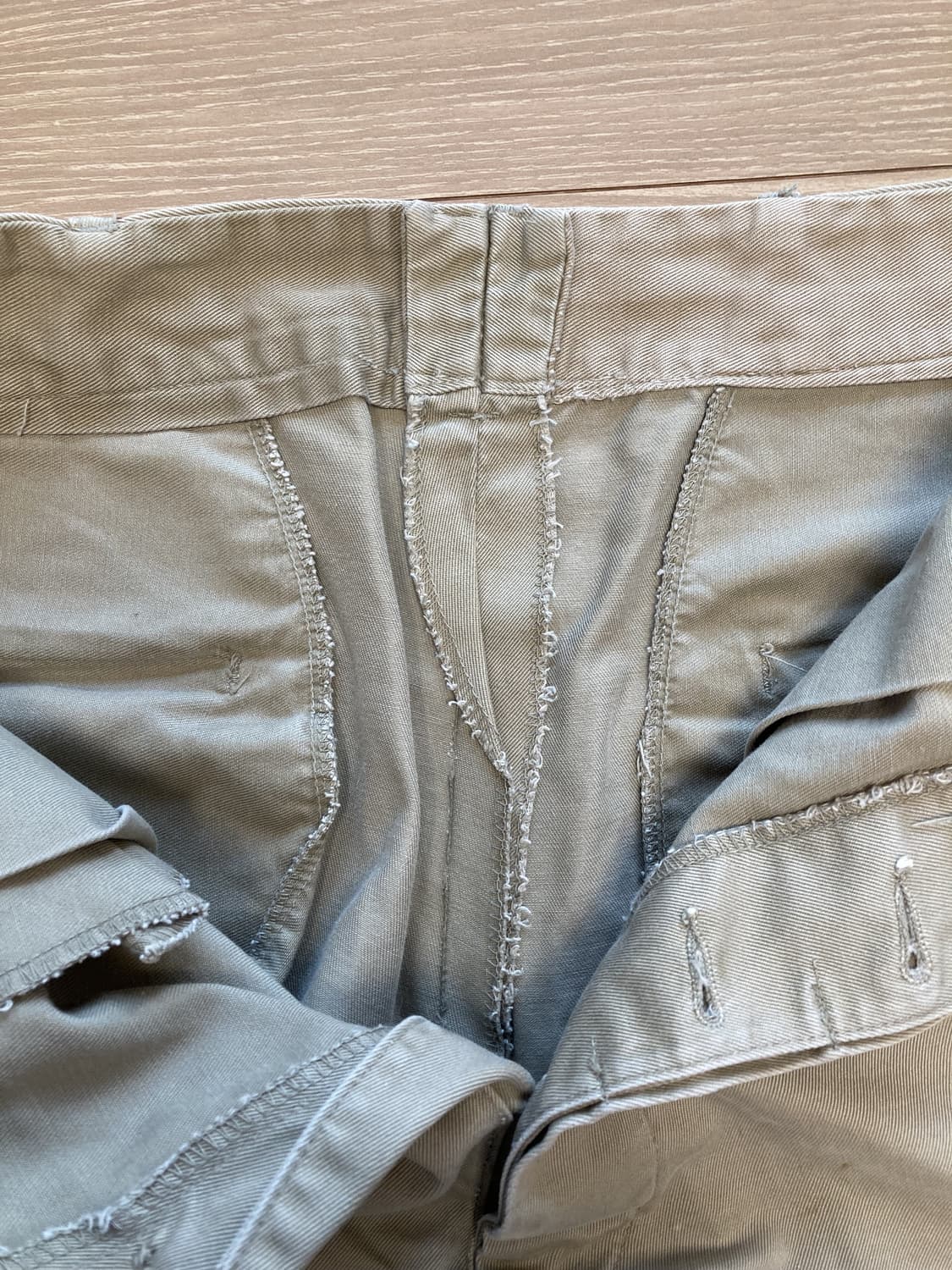 50s 대전 버튼플라이 치노팬츠 30-31 상품이미지4