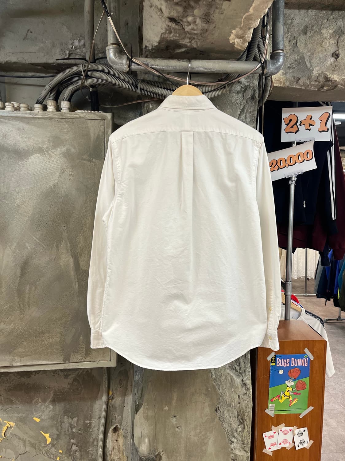 폴로 랄프로렌 셔츠 화이트 M #csz3712 상품이미지2