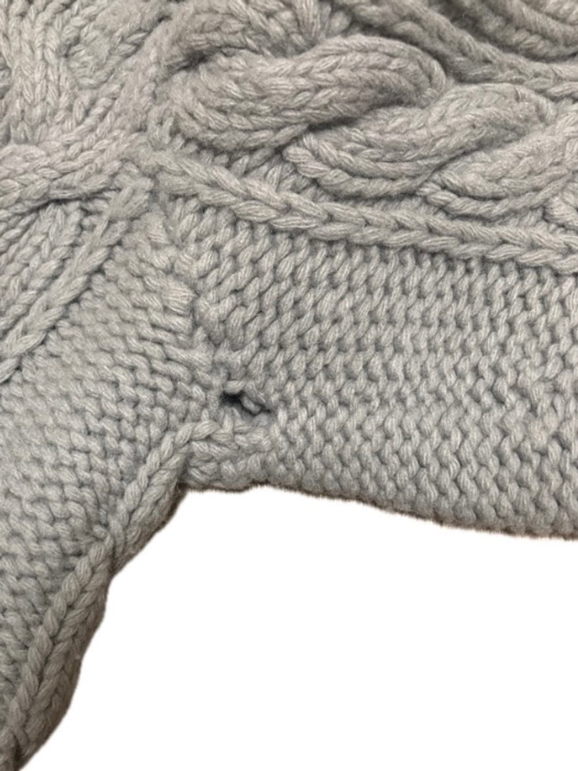 케이블 후드집업 니트 상품이미지4