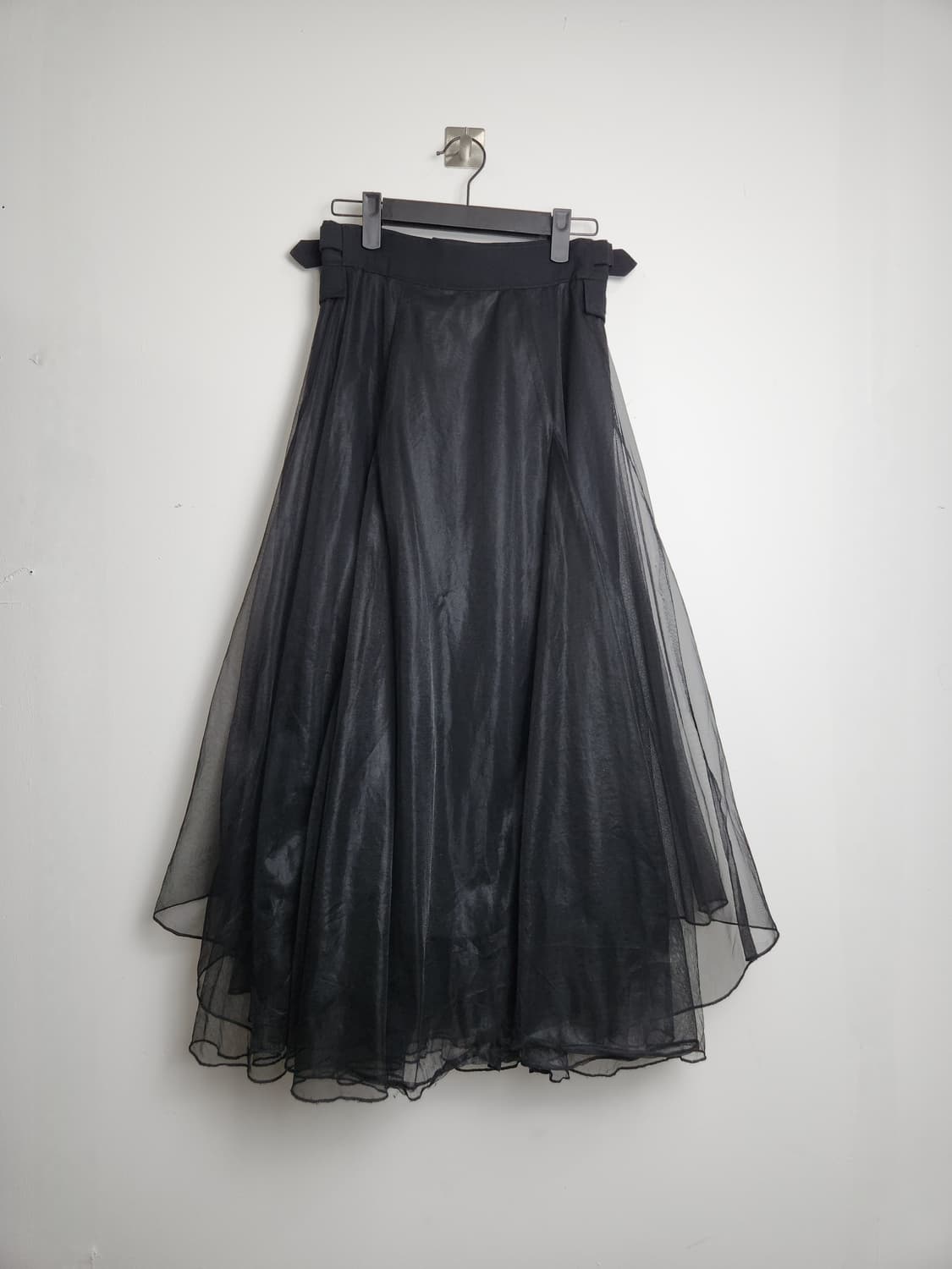 버클 샤 롱 스커트 상품이미지8