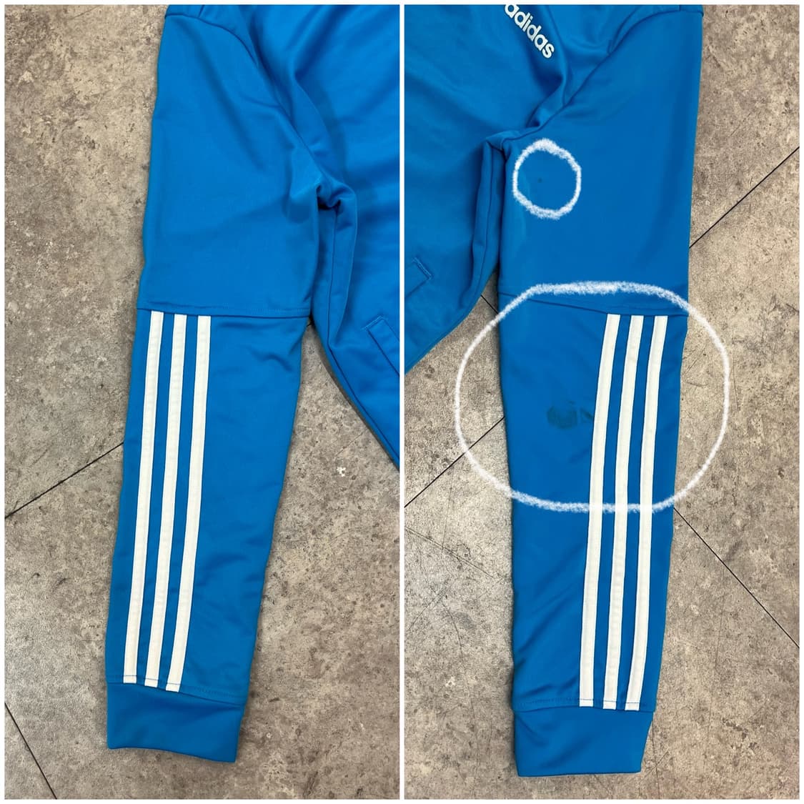 아디다스 져지 스카이블루 M #csz238 상품이미지7