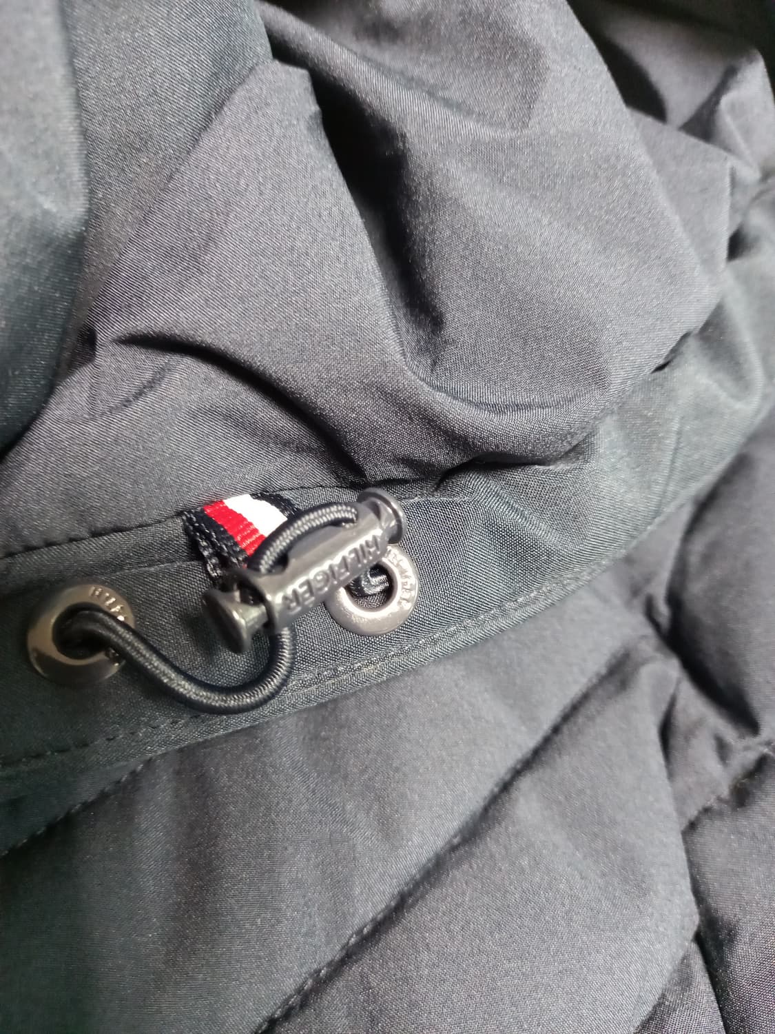 타미힐피거 여성 네이비후드퀼팅패딩  M 상품이미지6