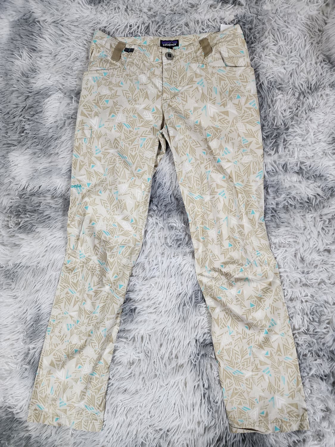 파타고니아 벵가 락 패턴 여성 바지 상품이미지1