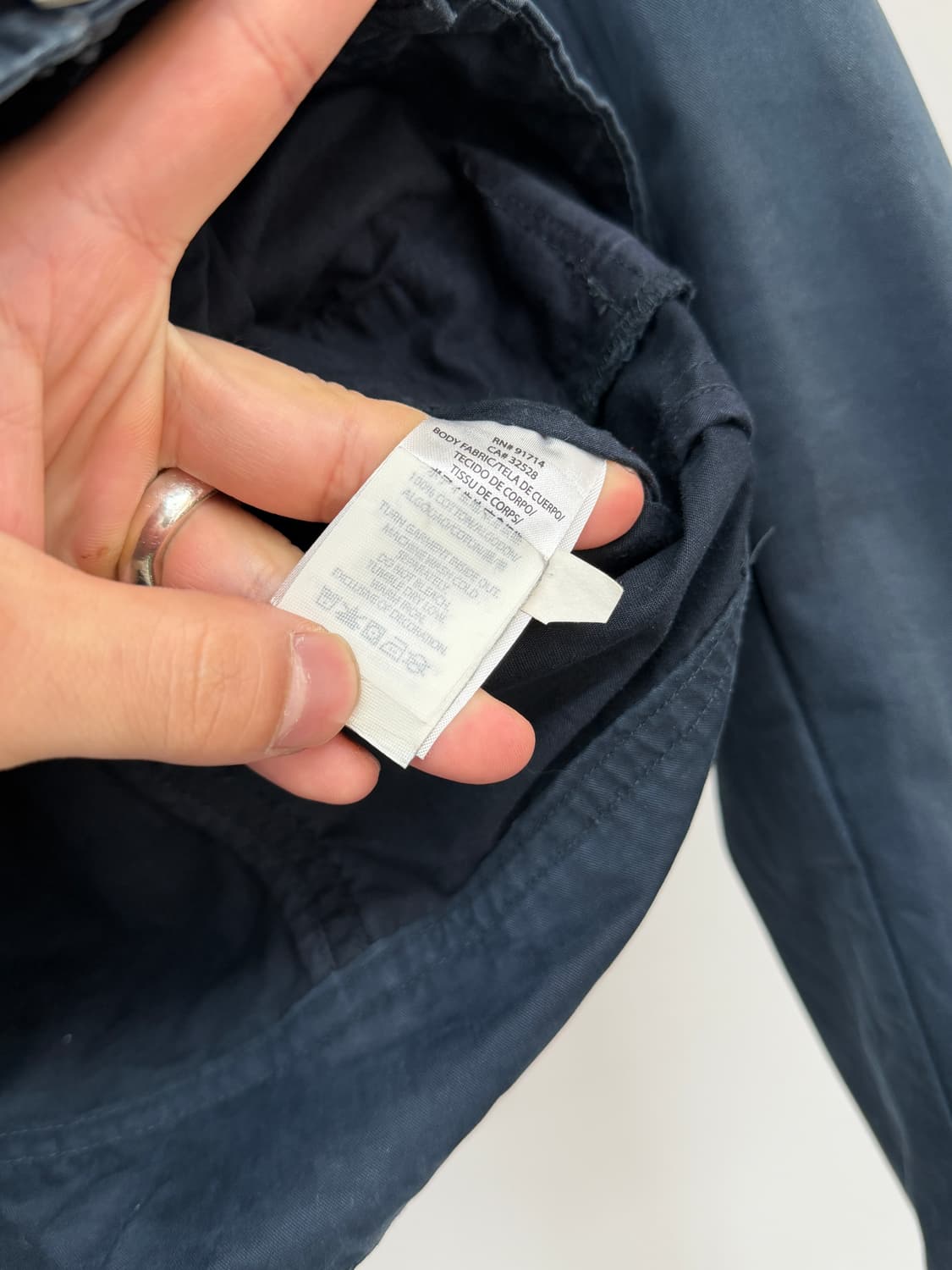 00s 아르마니 익스체인지 코튼 바이커자켓 상품이미지5