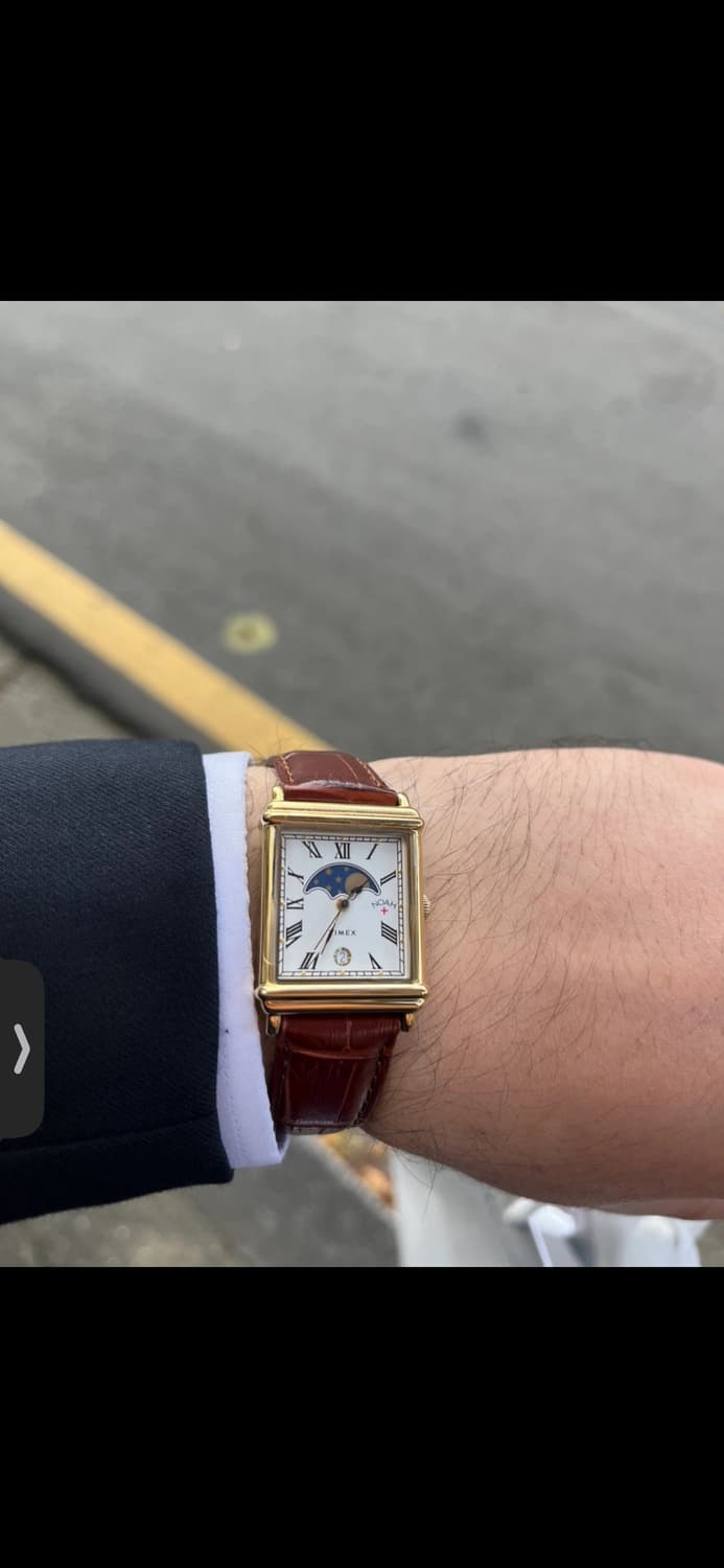 타이맥스 노아 문페이즈 브라운 골드시계 판매합니다 상품이미지2