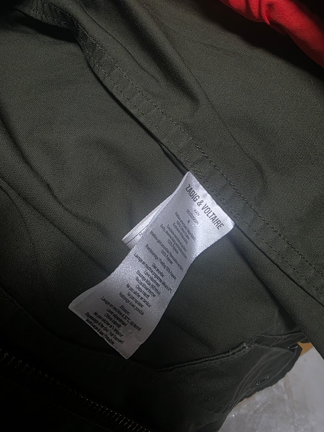 자딕앤볼테르 야상 코트 판매합니다 상품이미지8