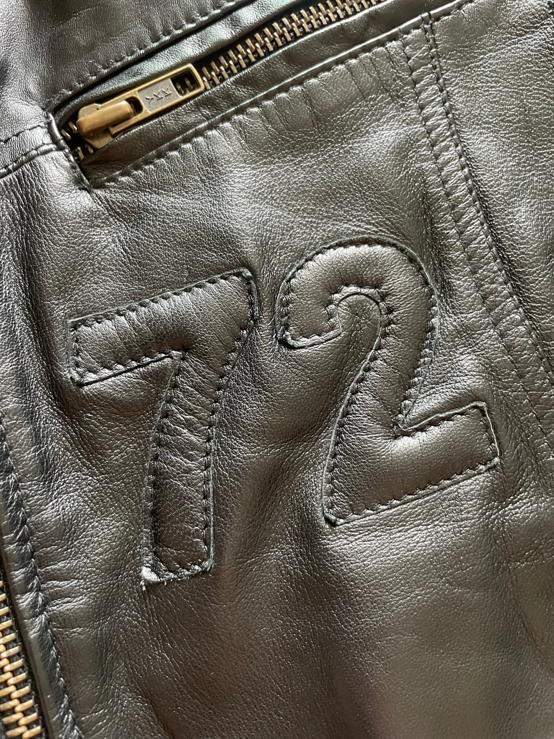Racing leather jacket(England vintage) 상품이미지3