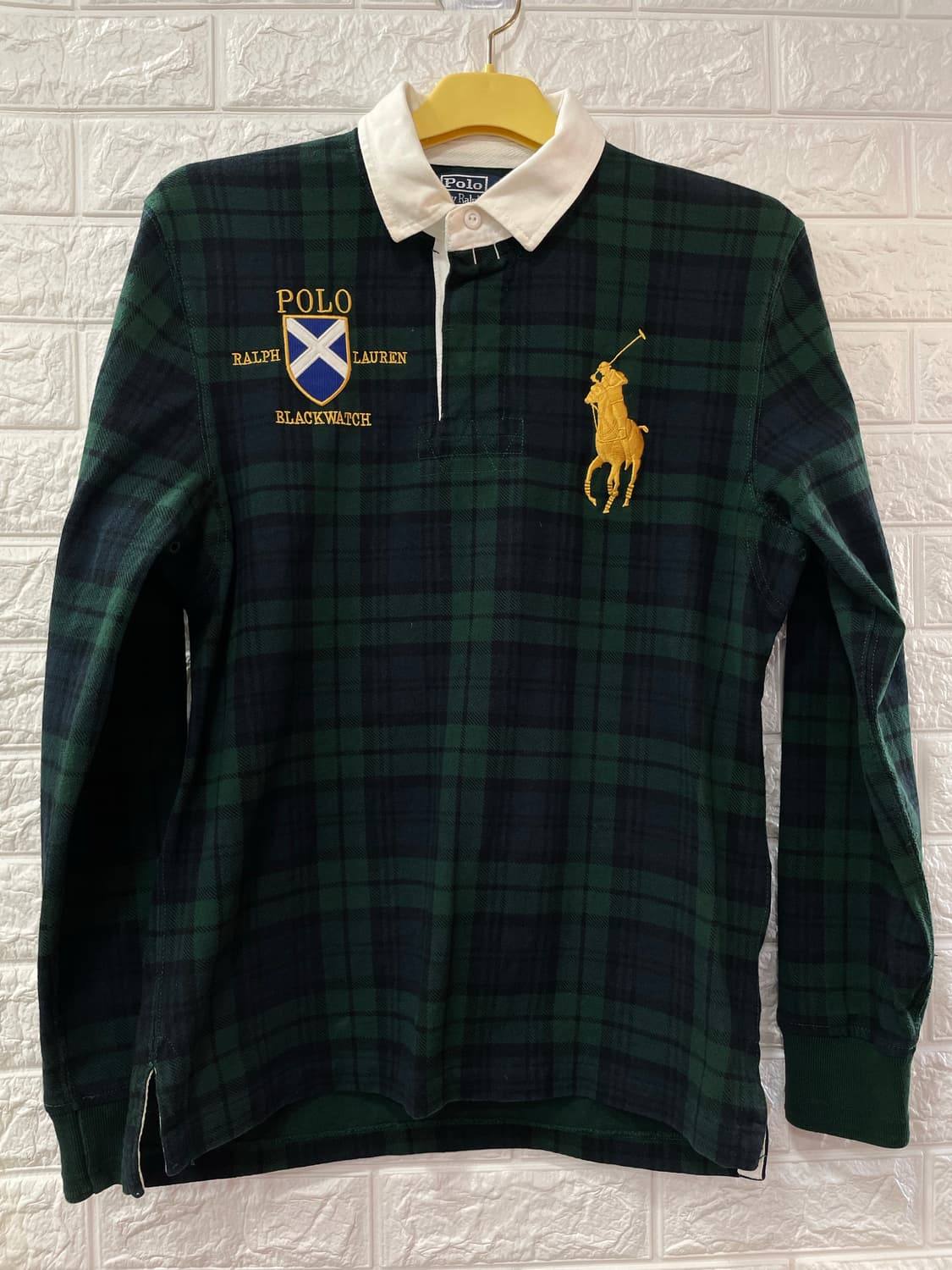 폴로 빅포니 체크 카라티 M 상품이미지1