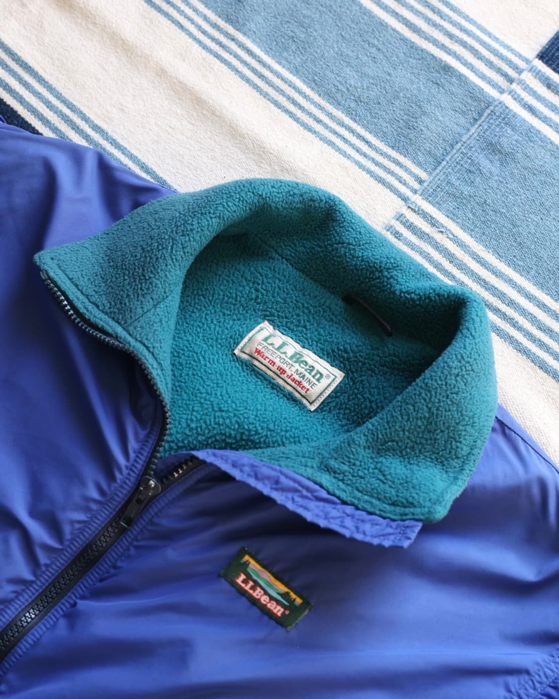 엘엘빈 80s 웜업 자켓 상품이미지2