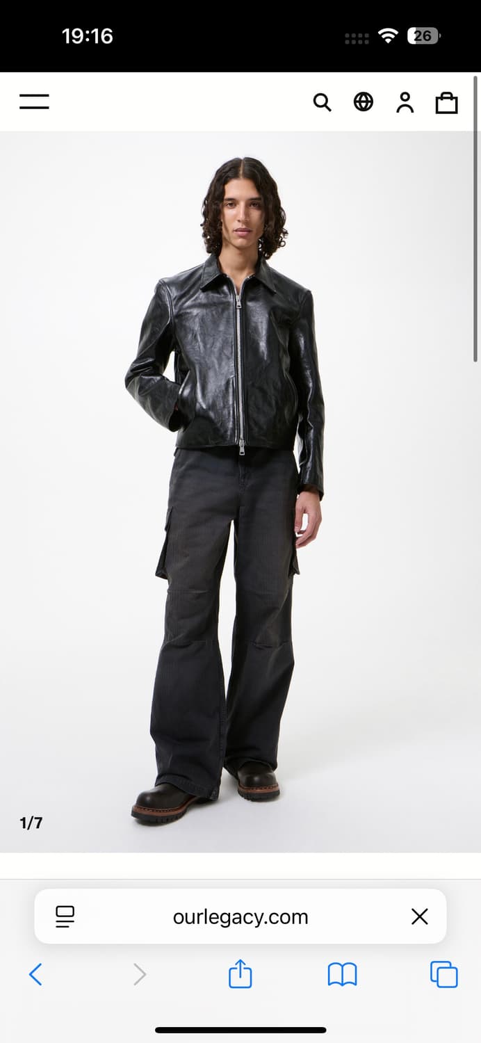 아워레가시 미니 레더 자켓 50 상품이미지1