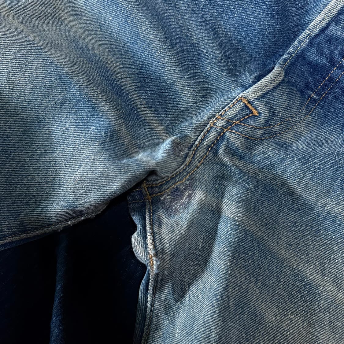 리바이스 501 워시 데님 팬츠 34 상품이미지2