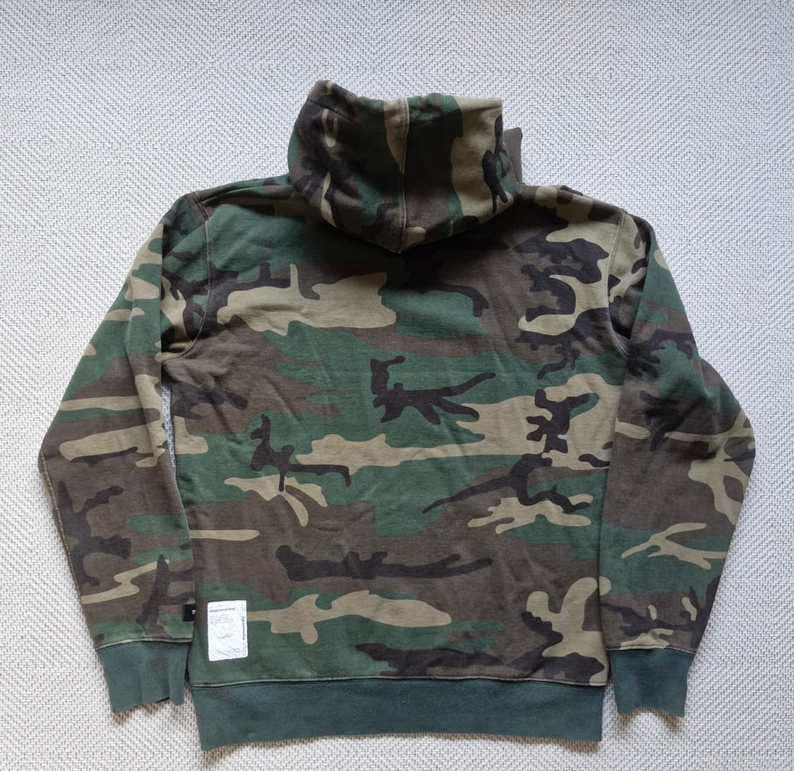 디스이즈네버댓 카모 후드티 L 상품이미지6