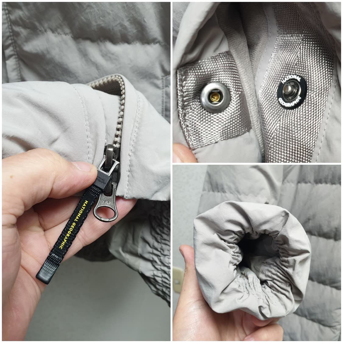 [24년/m/95] 내셔널지오그래픽 u넥 경량패딩 상품이미지7