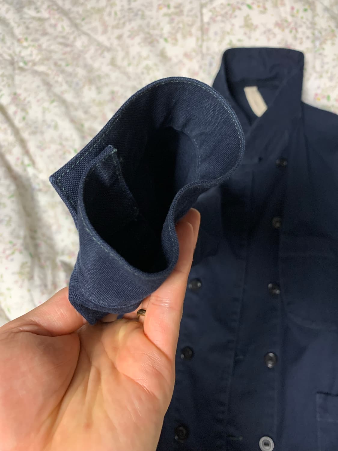 Coherence 코히어런스 kees 네이비 더블 워크자켓 M 상품이미지5