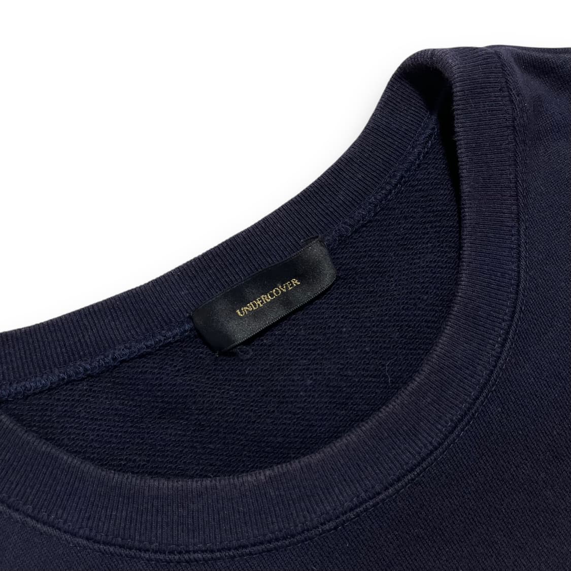 언더커버 15ss 노이즈 뮤직 네이비 맨투맨 (3) 상품이미지5