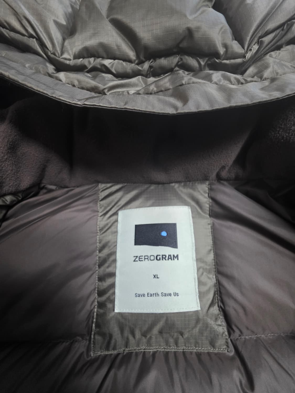 제로그램 구스 익스페디션 다운 PRO 패딩 XL사이즈 상품이미지4