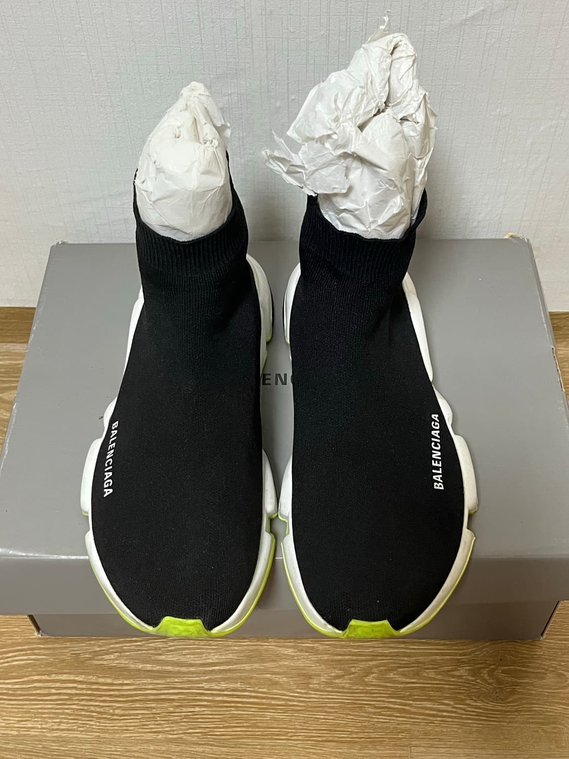 [43] 발렌시아가 11주년 스피드러너 네온블랙 상품이미지2