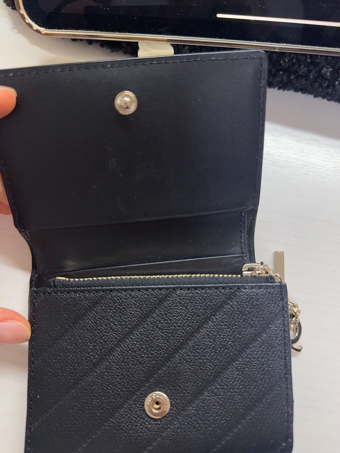 루이까또즈 블랙 반지갑 여성 상품이미지3