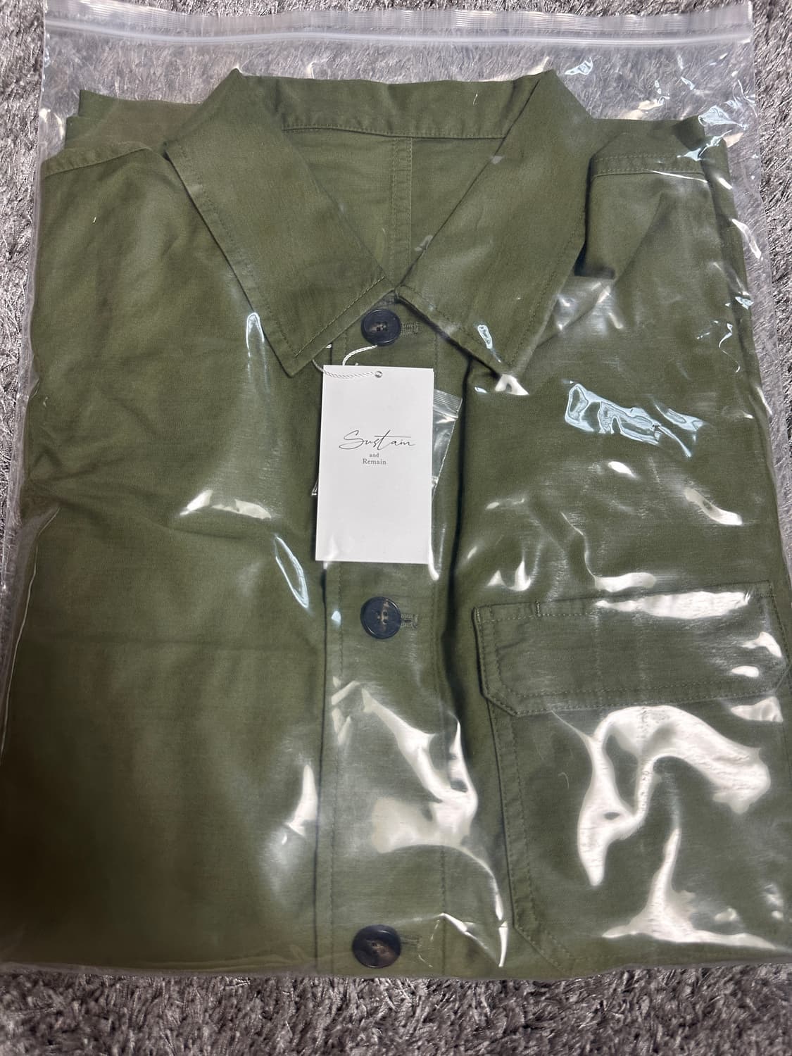 서스테인 몰스킨 워크 자켓 올리브 페이즐리 1 사이즈 상품이미지4