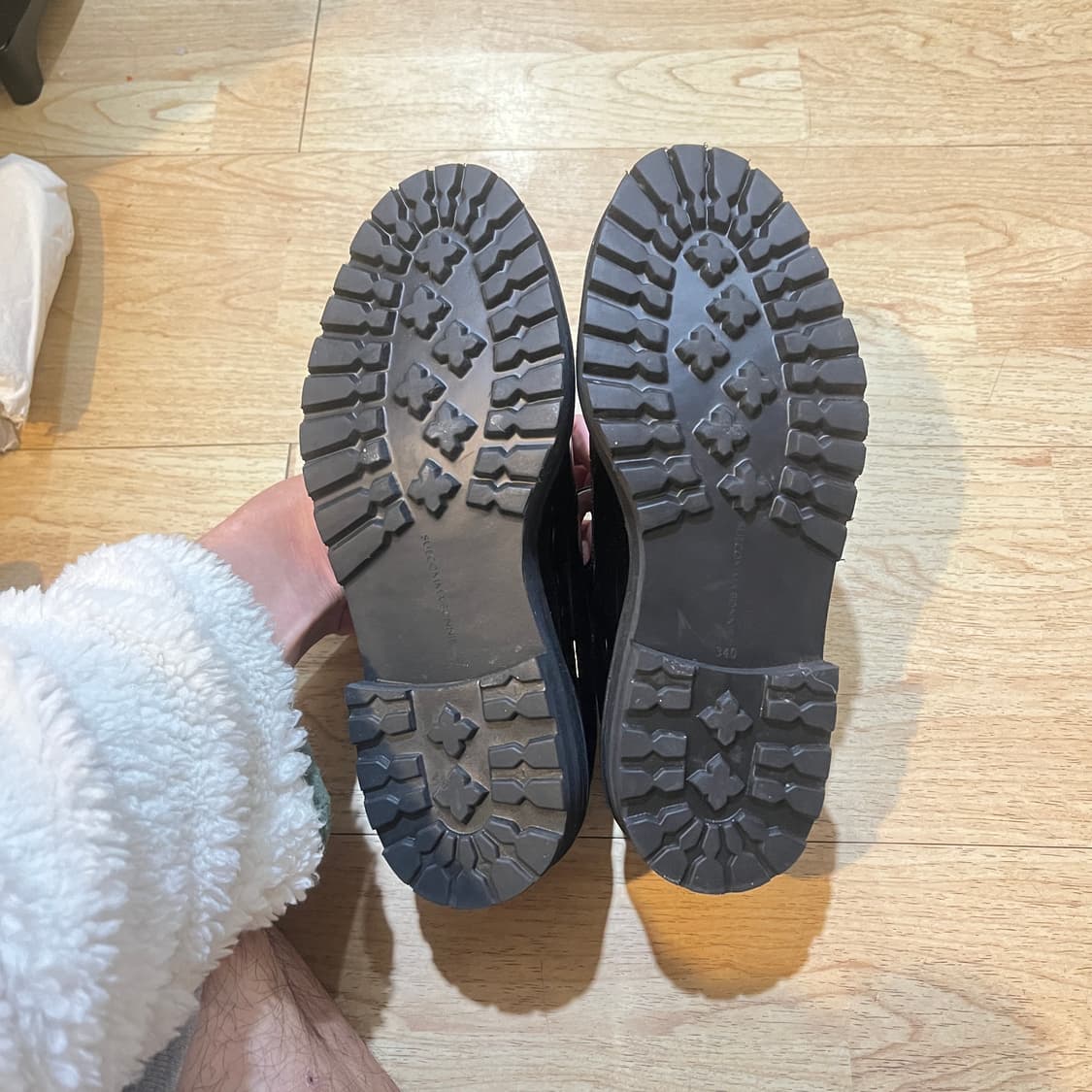 (220~225mm) 슈콤마보니 T스트랩 진주 메리제인 상품이미지3