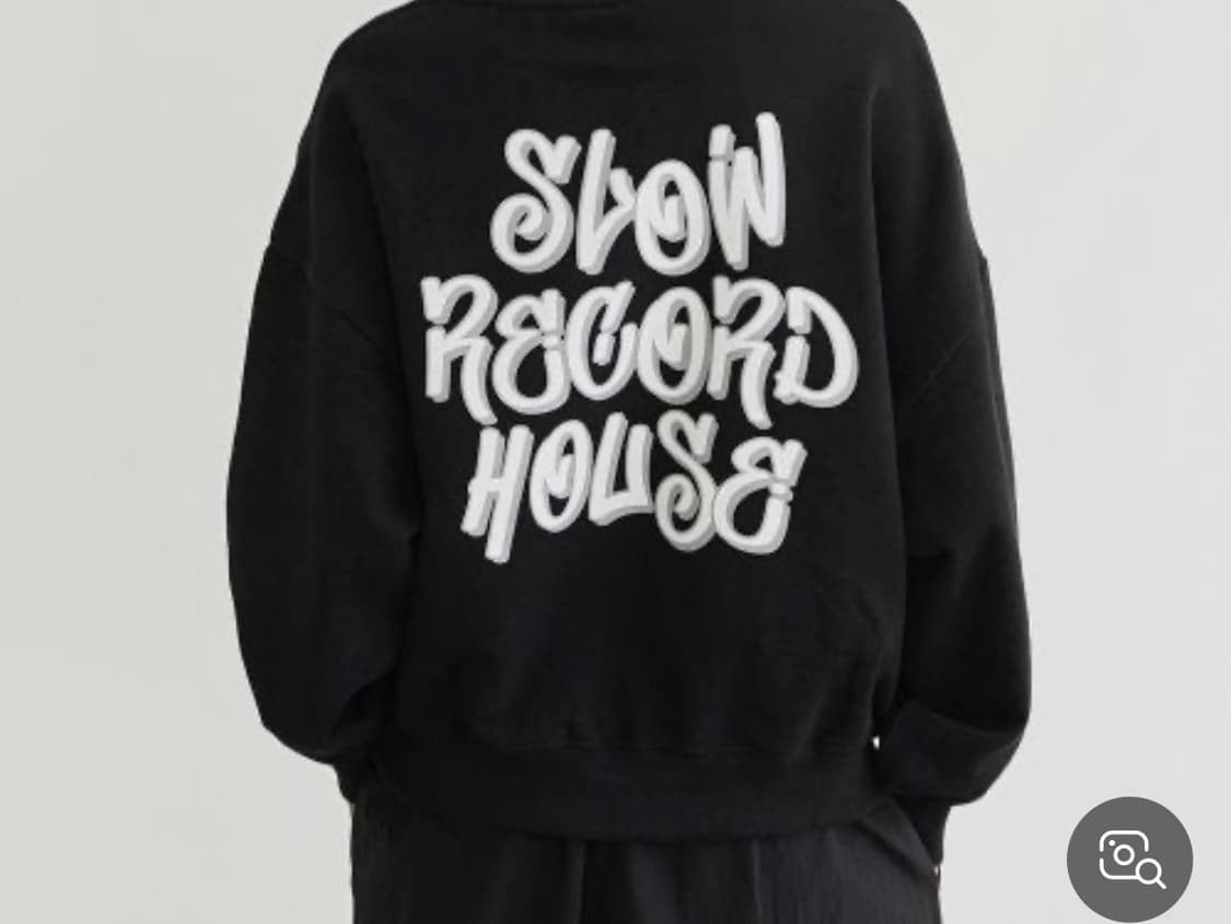 슬로우레코드하우스 반팔 m사이즈 상품이미지2