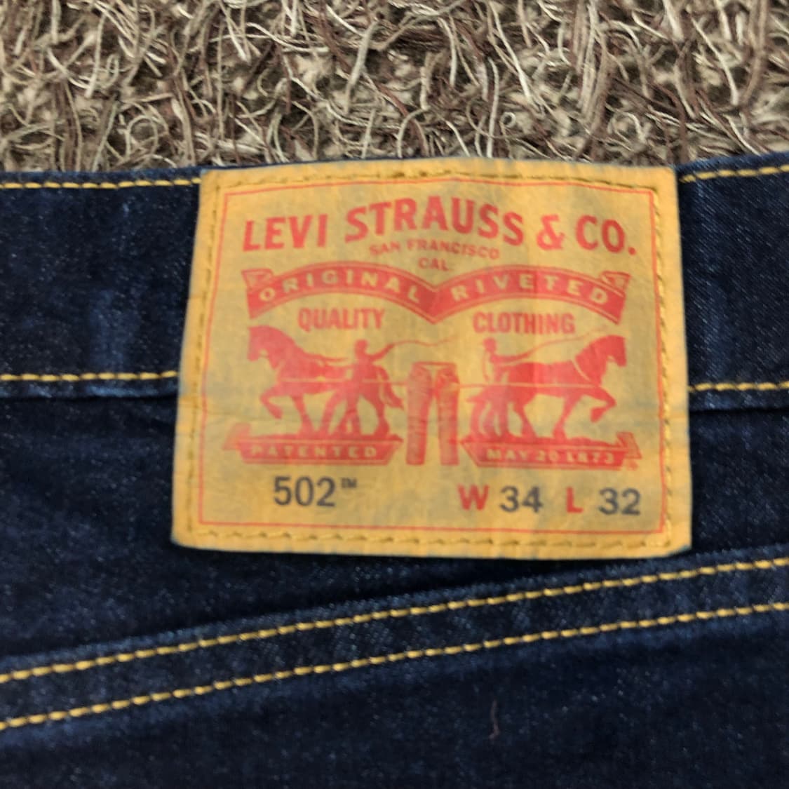 34 리바이스 502 데님 팬츠 상품이미지6