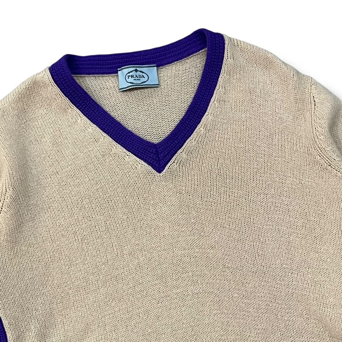  프라다 브이넥 니트 +명품감정서 y13909 상품이미지4