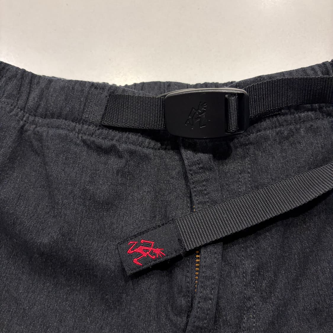 [S] 그라미치 벨트 코튼 팬츠 딥그레이 블랙 D565 상품이미지7