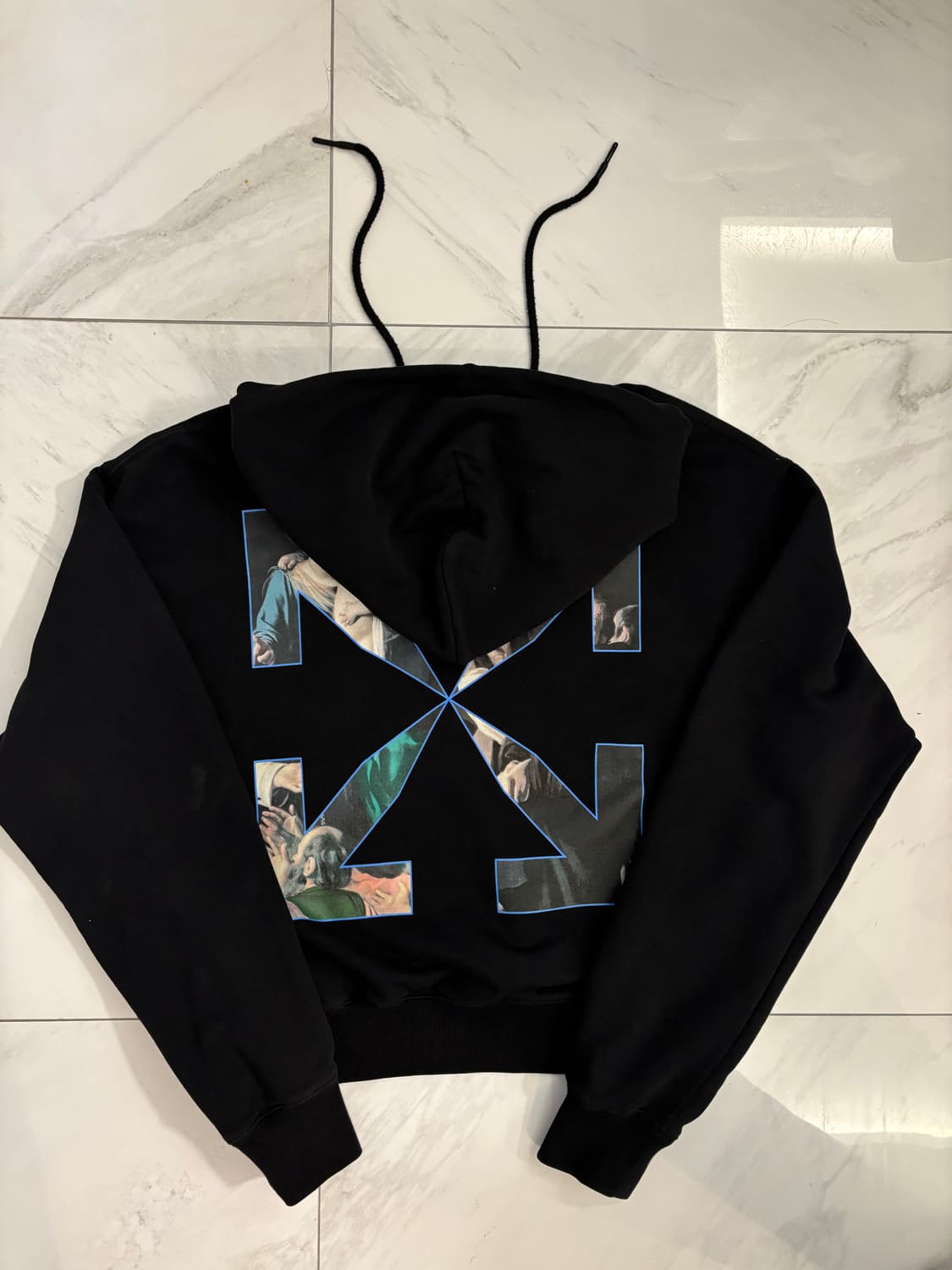 오프화이트 카라바조 후드티 상품이미지1