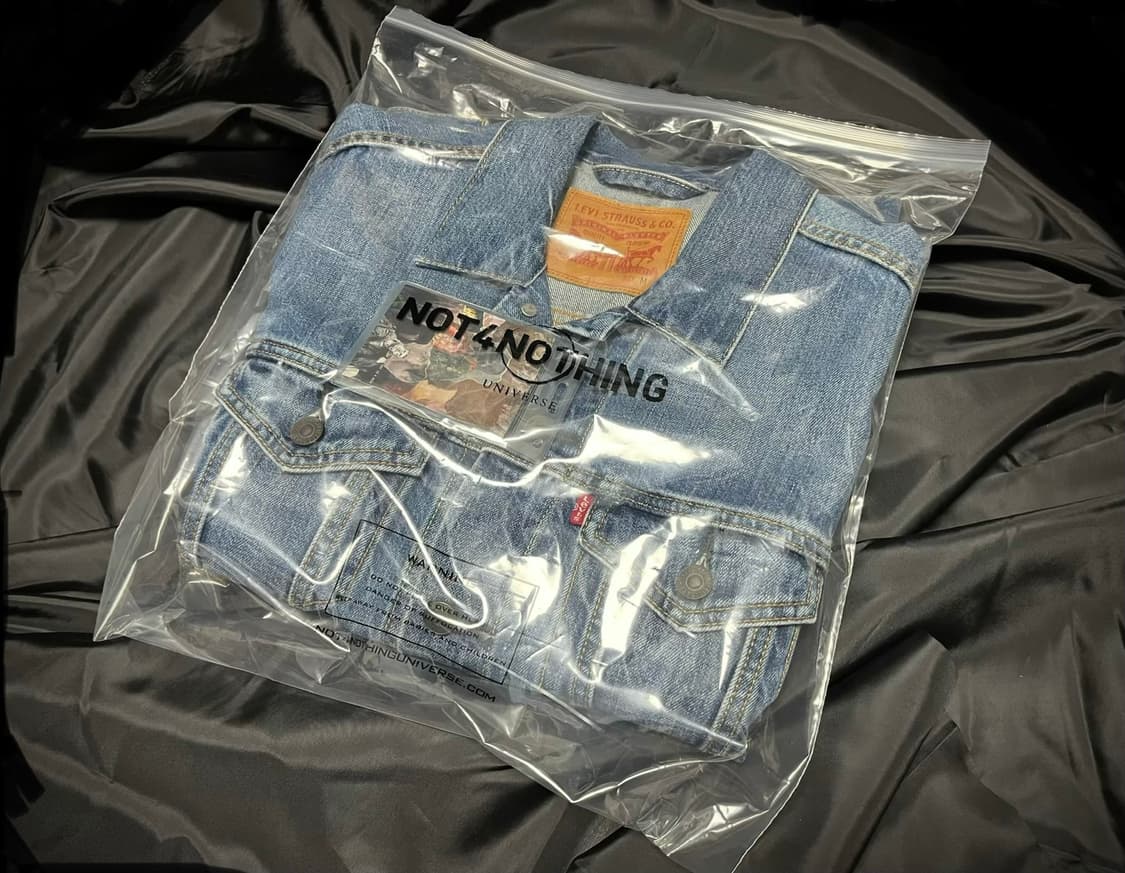 [M] 리바이스 X 아카이브 오마쥬 인디고 블루 데님 트러커 자켓 상품이미지6