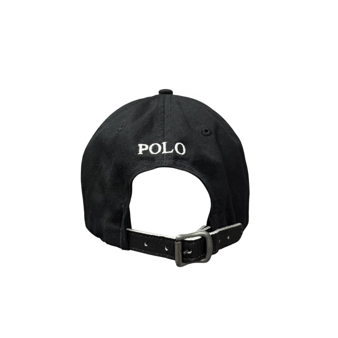 (OS) 폴로 랄프로렌 QR라벨 빅포니 볼캡 블랙 상품이미지3