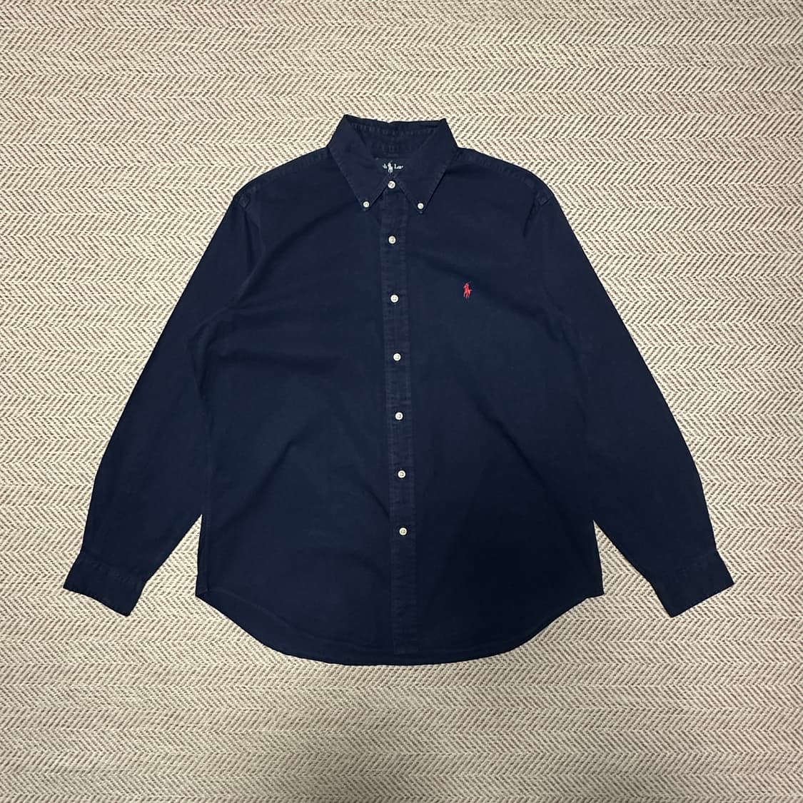 POLO RALPH LAUREN oxford shirt navy 상품이미지1