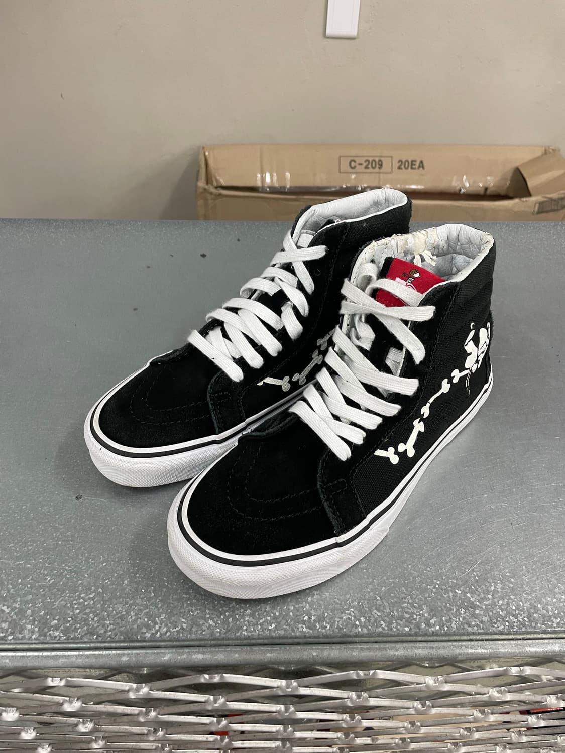 반스 스누피 콜라보 블랙 235 상품이미지2