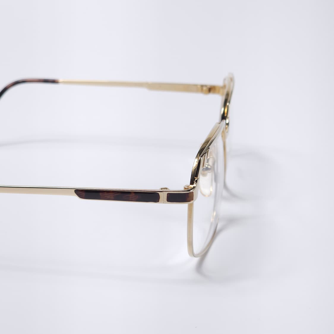 90년도 18K 도금 빈티지 금테 안경 상품이미지6