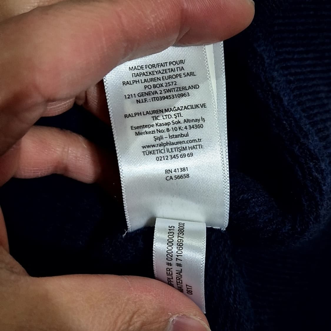 폴로 랄프로렌 메리노울 니트 상품이미지5