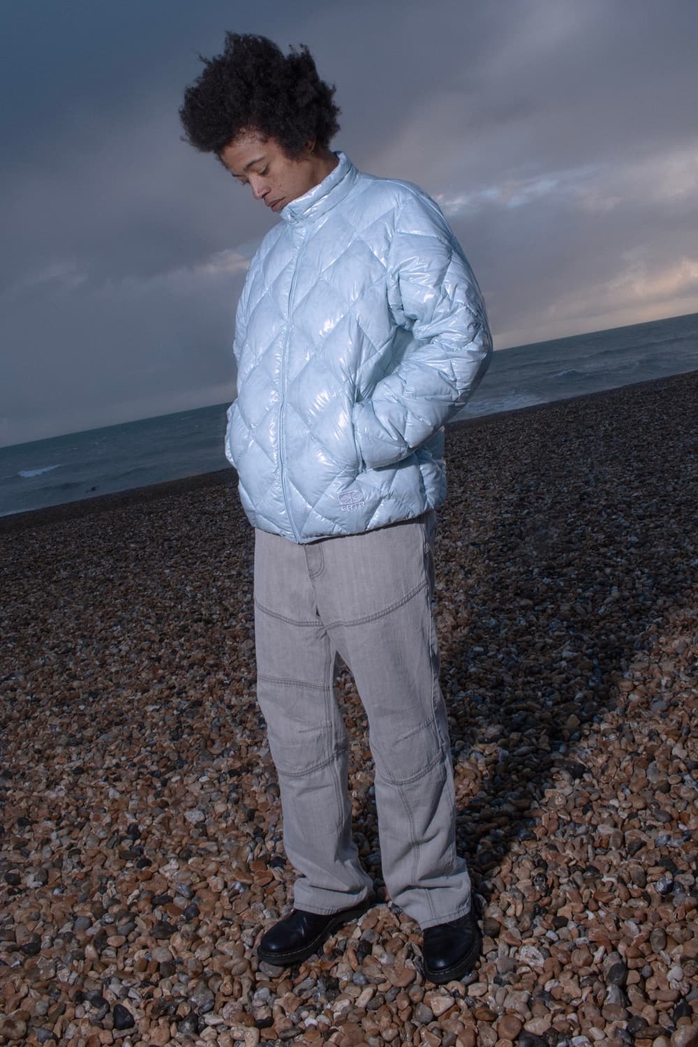 Erte 스페이스 카우보이 패널 데님 팬츠  상품이미지3