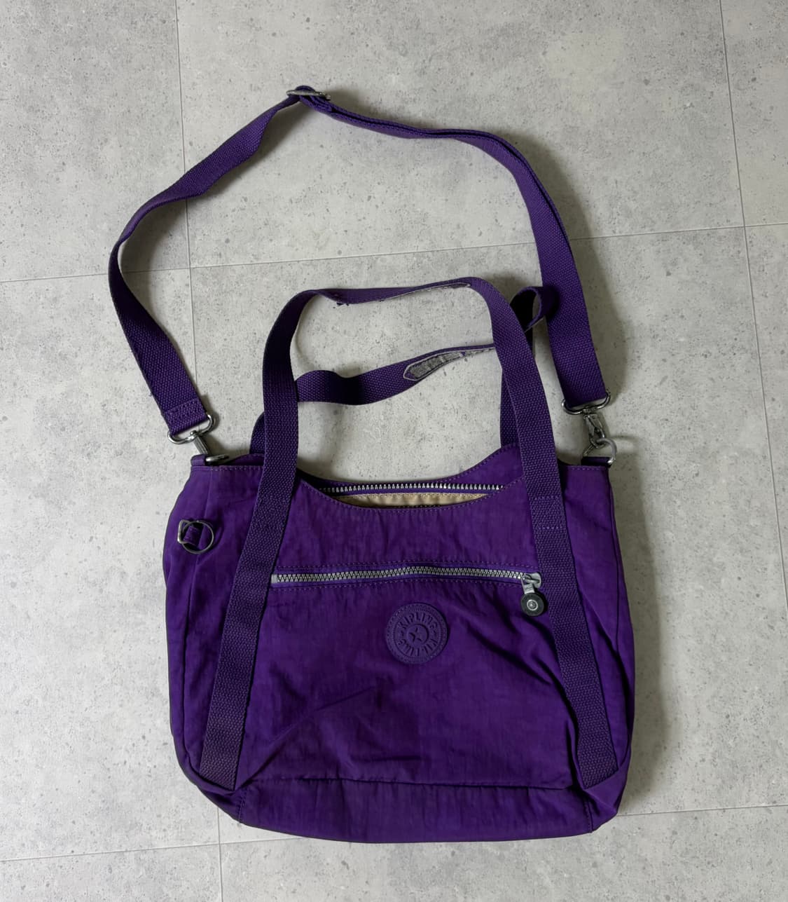 키플링 퍼플 크로스백 상품이미지1