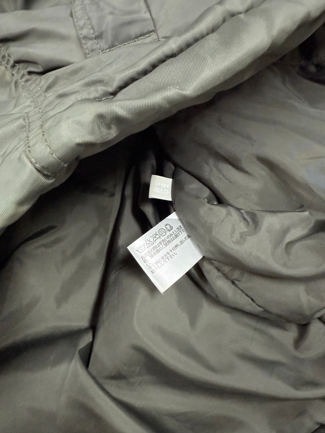 빈티지 유니클로 그레이 봄버자켓 상품이미지5